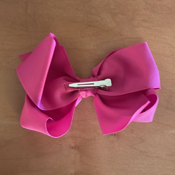 Matilda Jane Large Pink Bow - Picture 2 of 2